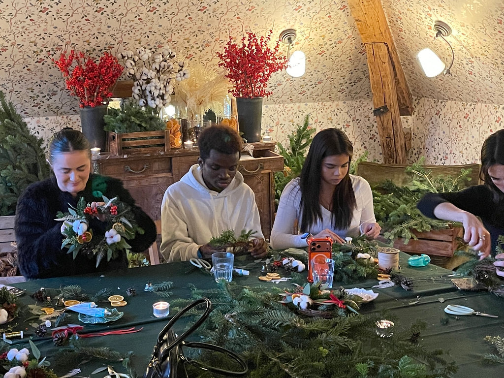 🎄 Atelier Couronne de Noël