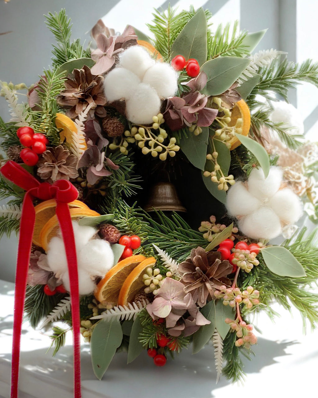 🎄 Atelier Couronne de Noël